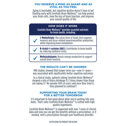 Cerefolin Brain Wellness™